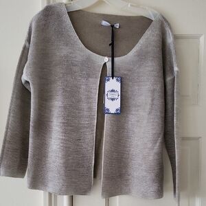 Nwt Taupe Shimmer Women's Sweater